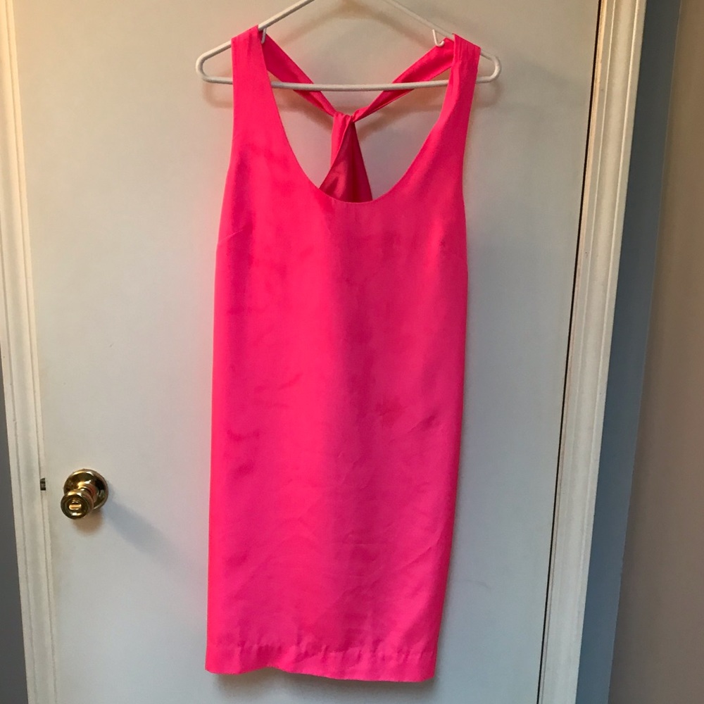 Pink J Crew Tank Dress